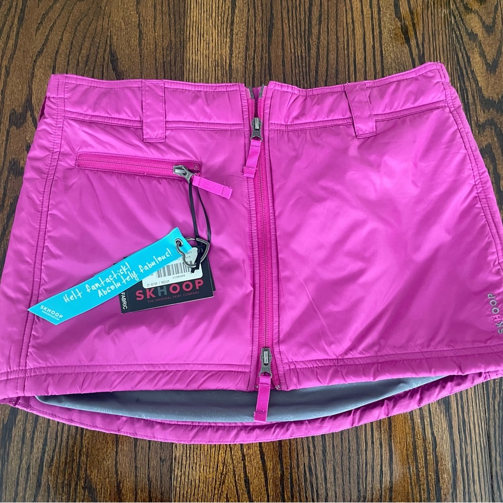 Skhoop Pink Water Resistant Mini Skirt